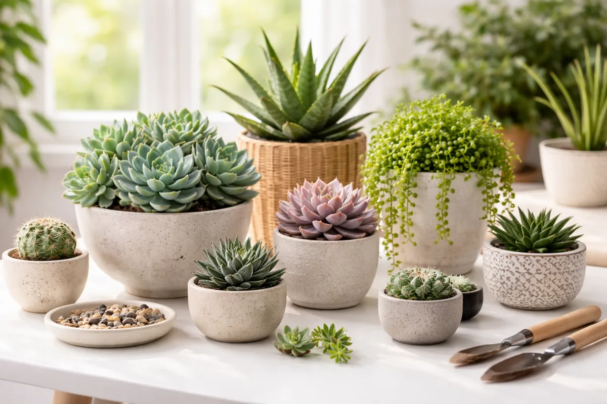 Comment choisir les succulentes idéales pour votre maison