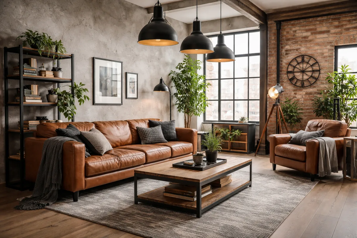 Comment créer une déco industrielle unique dans son salon