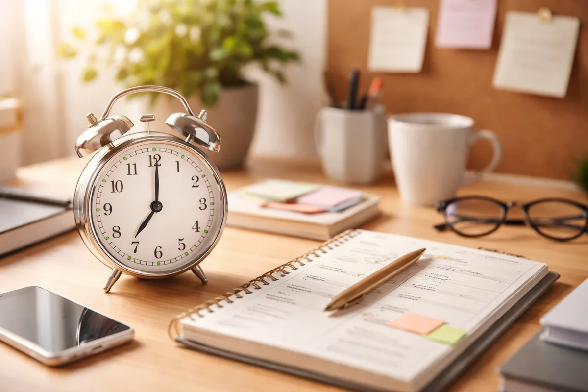 Les clés pour une gestion efficace du temps
