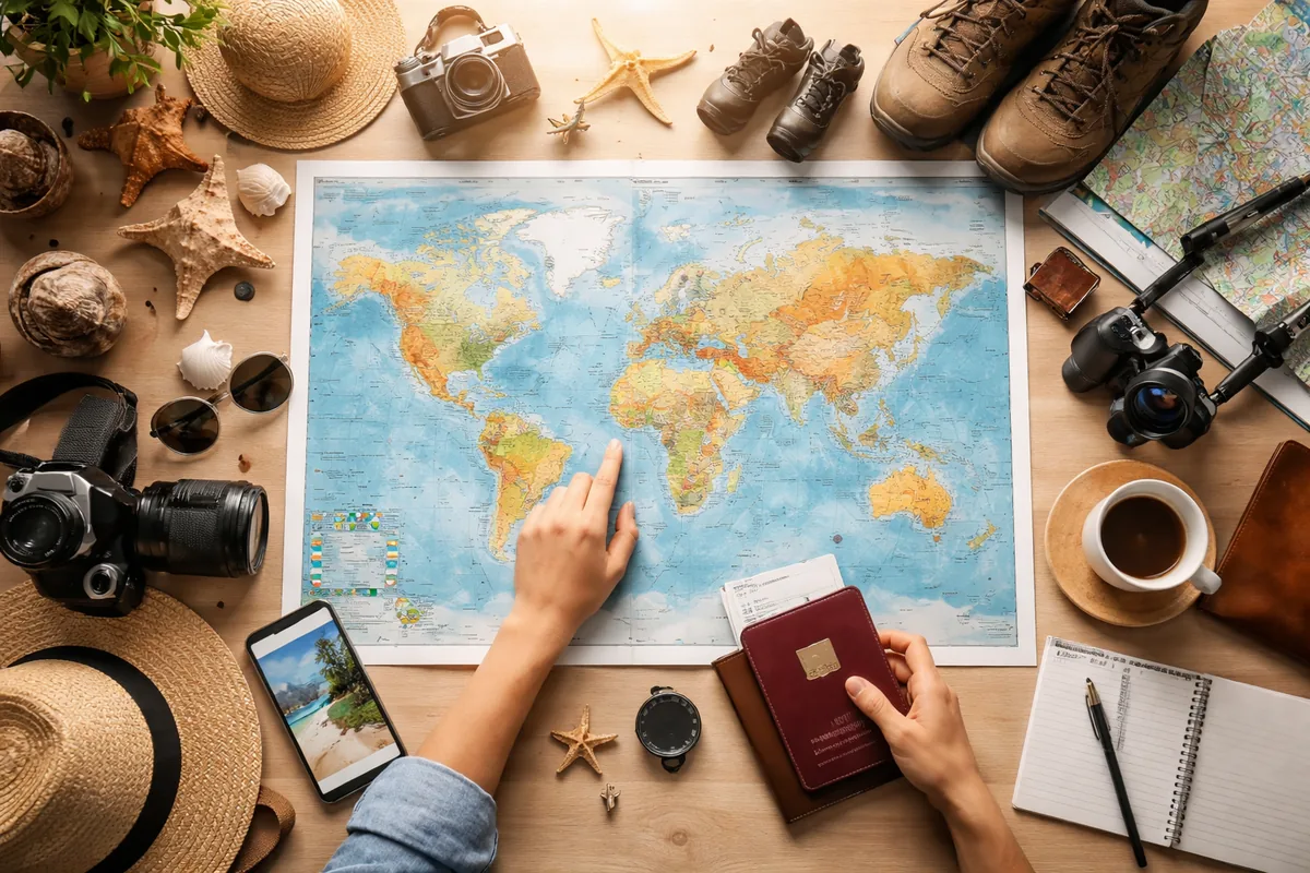 Comment choisir sa destination de voyage selon ses intérêts personnels
