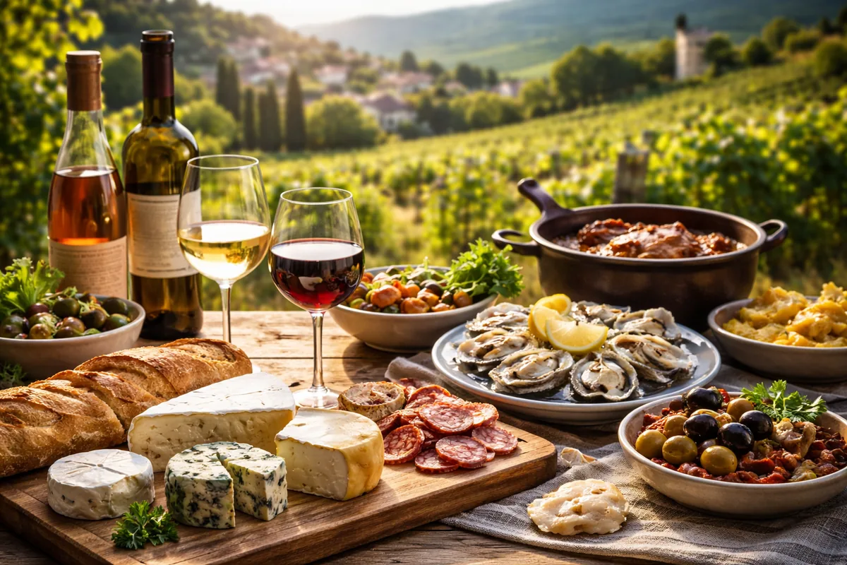 Voyager au coeur de la gastronomie française