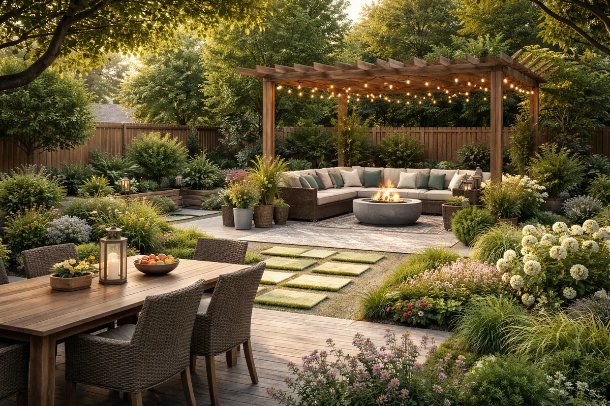 Comment aménager votre jardin pour créer un espace convivial