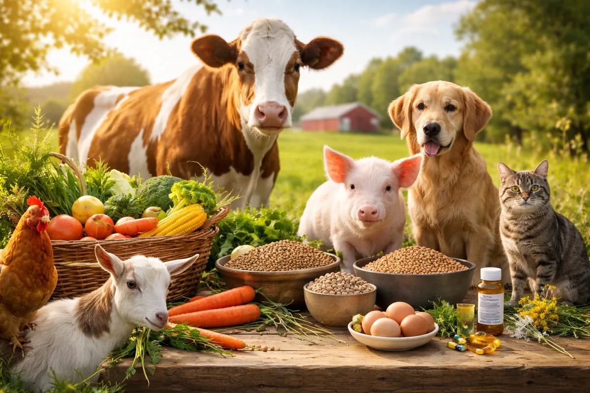 Quels sont les facteurs influençant l'alimentation et la santé des animaux ?