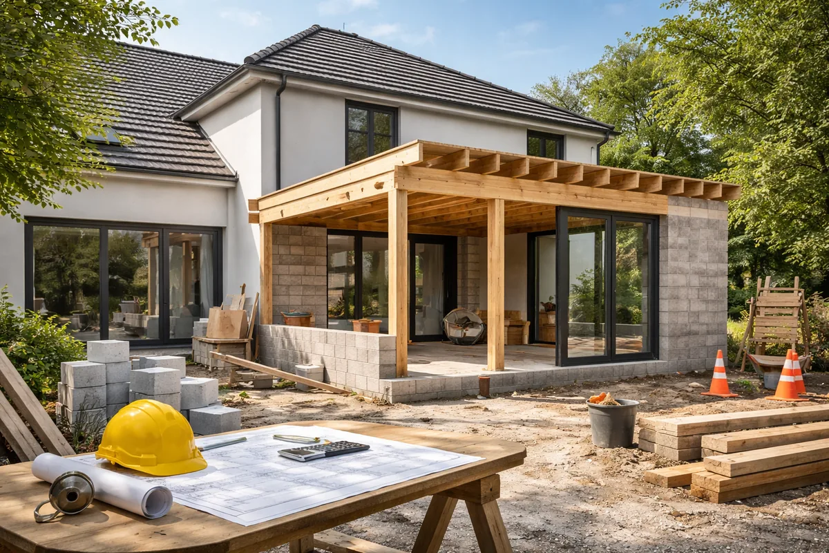 Comment le PLU influence le budget d'une extension de maison