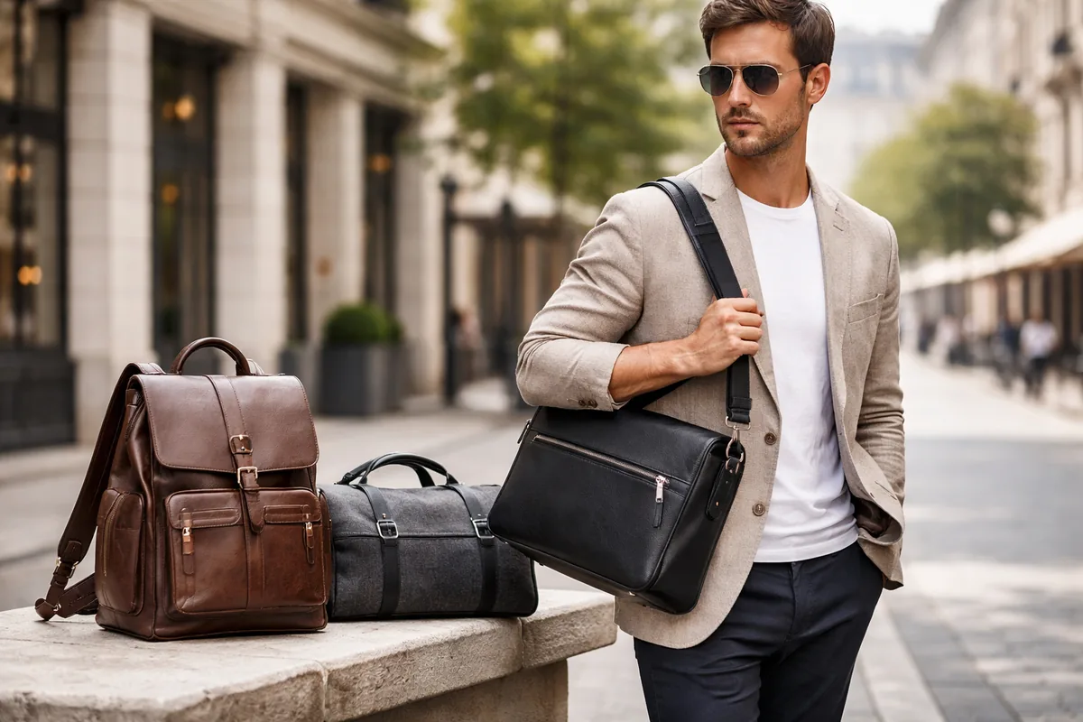 Choisir le bon sac pour homme : style, fonctionnalité et tendance