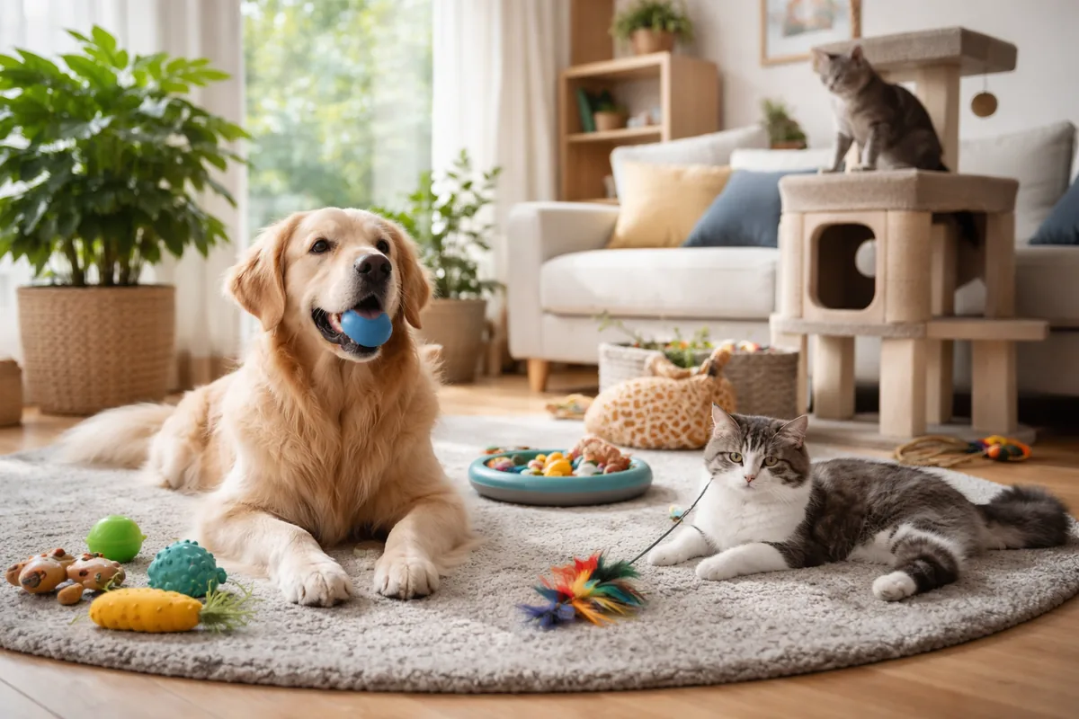 L'importance d'un environnement enrichissant pour les animaux de compagnie